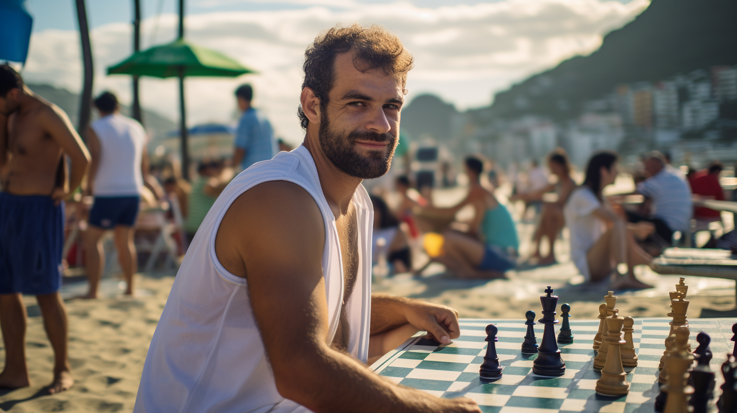 Poker e capoeira: Dan Cates se diverte no Rio de J...